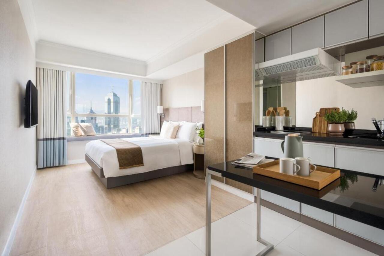 Two Macdonnell Road Lejlighedshotel Hongkong Eksteriør billede